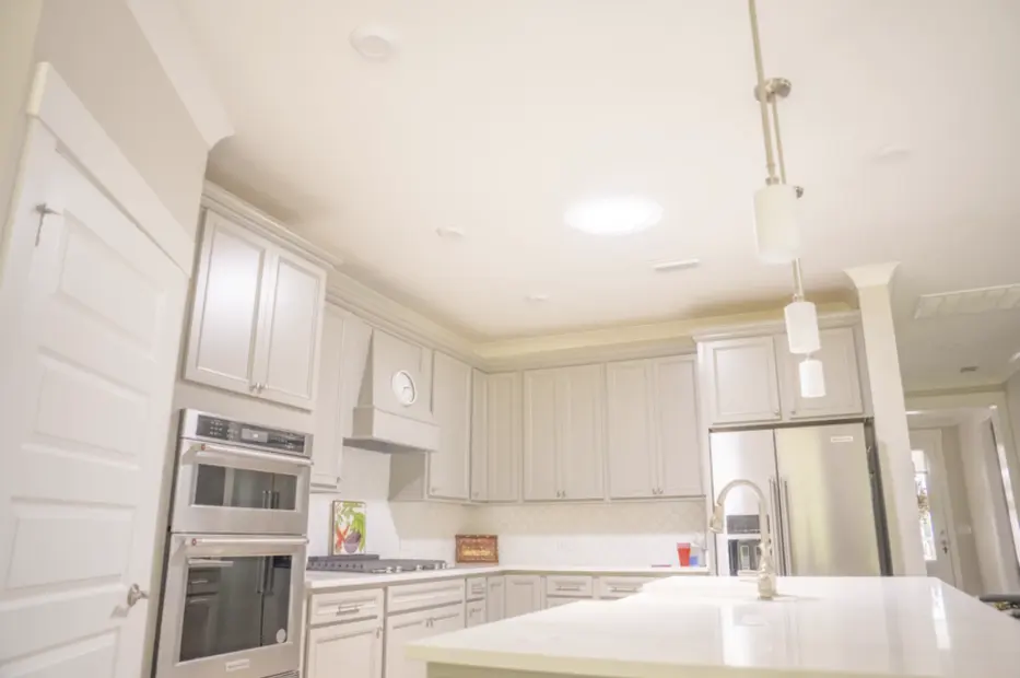 Kitchen with VELUX daylight system