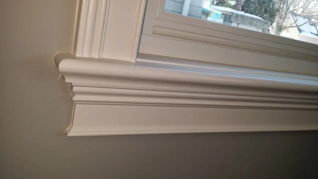 Window and exterior trim detail